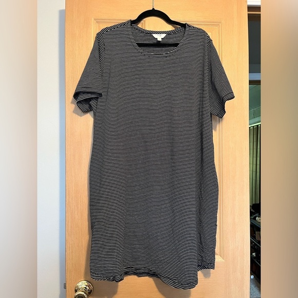 Terra & Sky Striped T Shirt Dress - Picture 2 of 10